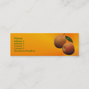 Mini Carte de visite de plage