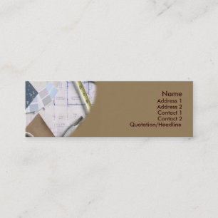 Mini Carte de visite de planification