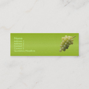 Mini Carte de visite de raisins