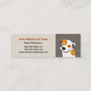 Mini Carte de visite de soin des animaux familiers