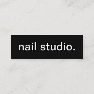 Mini Carte de visite de studio de clou