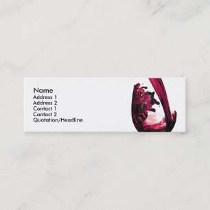 Mini Carte de visite de vin