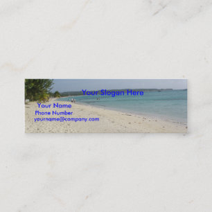 Mini Carte de visite de voyage