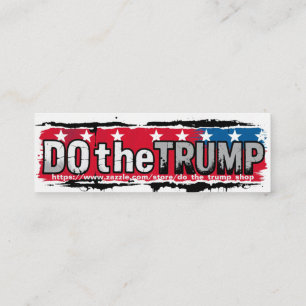 Mini Carte de visite DO theTRUMP