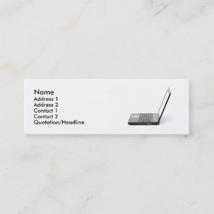 Mini Carte de visite d'ordinateur