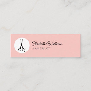 Mini Carte de visite du coiffeur moderne