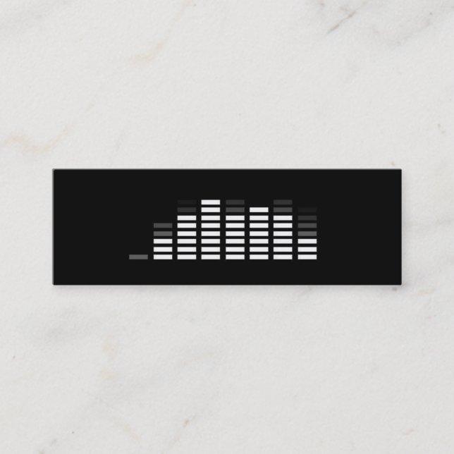 Mini Carte de visite du DJ (Devant)