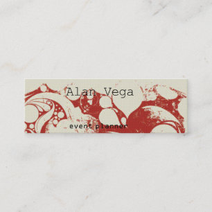 Mini Carte de visite élégant