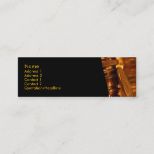 Mini Carte de visite Gold Coins