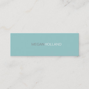 Mini Carte de visite  II Tons - bleu