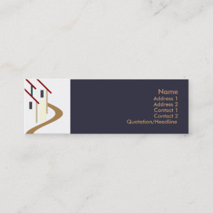 Mini Carte de visite immobilier