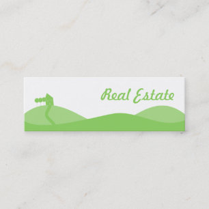 Mini Carte de visite immobilier