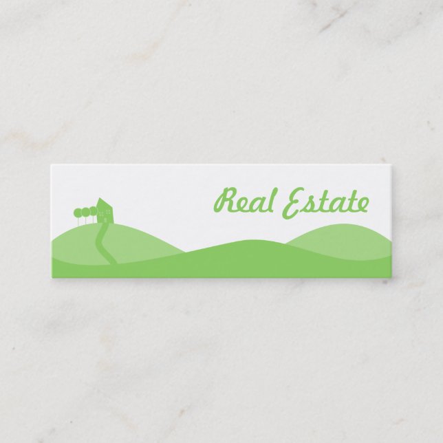Mini Carte de visite immobilier (Devant)