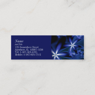 Mini Carte de visite maigre de passions de nuit