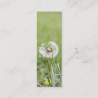 Mini Carte de visite maigre d'optimisme