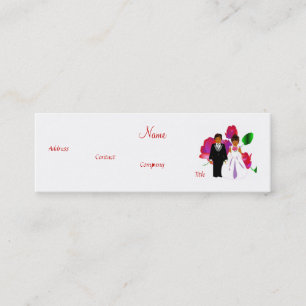 Mini Carte de visite mariage
