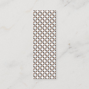 Mini Carte de visite mince GLAMOR vintage