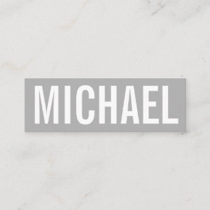 Mini carte de visite moderne professionnel minimaliste 