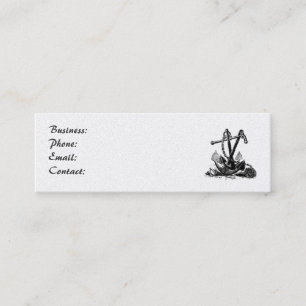 Mini Carte de visite nautique d'Ancre