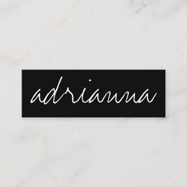 Mini Carte de visite nommé de 311 coutumes (Devant)