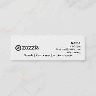 Mini Carte de visite NOUVEAU