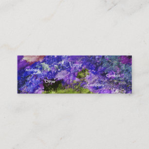 Mini Carte de visite peintre - Personnalisable