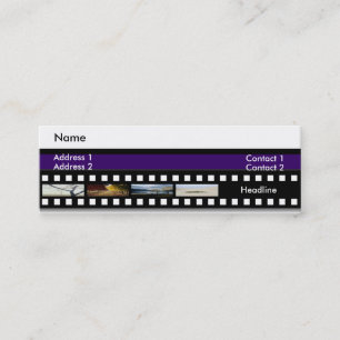 Mini Carte de visite photographe