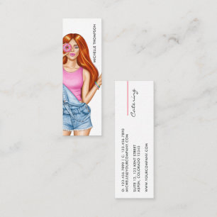 Mini Carte de visite pour entreprise de restauration
