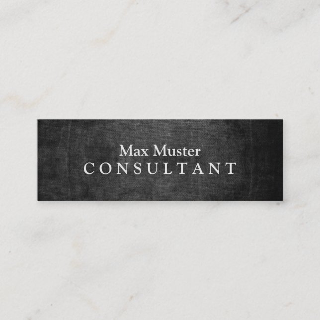 Mini Carte de visite professionnelle (Devant)