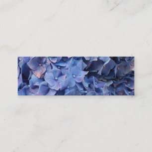 Mini Carte de visite signet floral