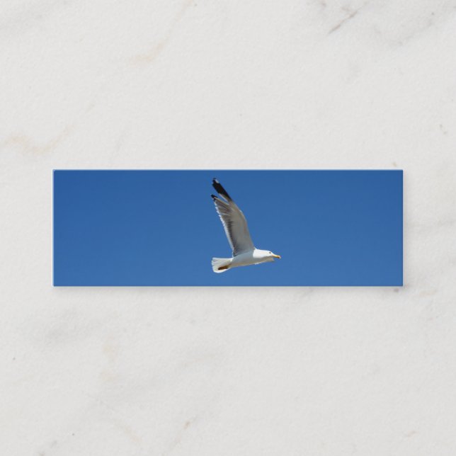 Mini Carte de visite signet Seagull (Devant)