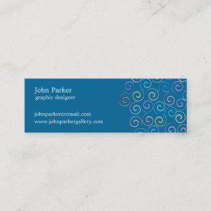 Mini Carte de visite Spirals