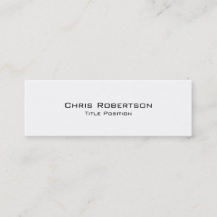 Mini Carte de visite tendance moderne charmante