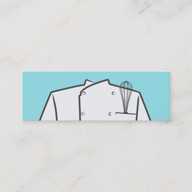 Mini Carte de visite Whisk Chef personnel (Devant)