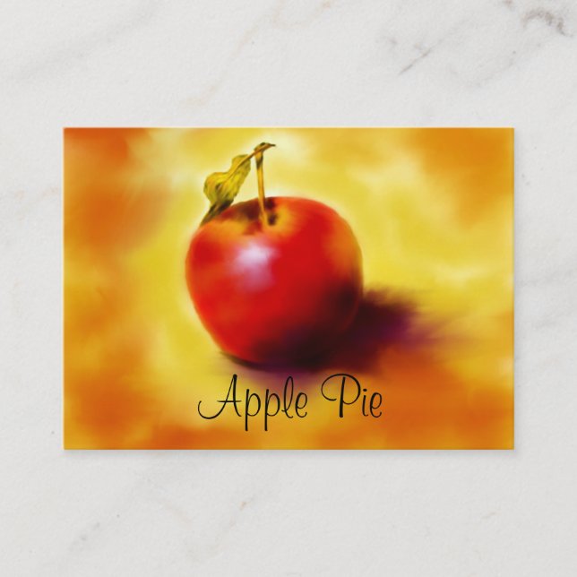 Mini cartes de recette pour des clients, des amis (Devant)