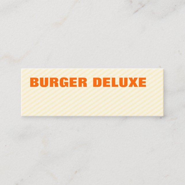 Mini cartes en gras (Devant)