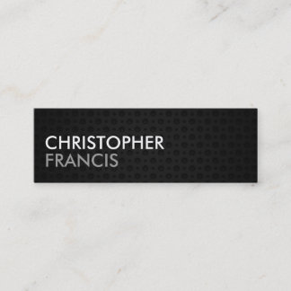 Mini cartes tungstène métallique à deux tons