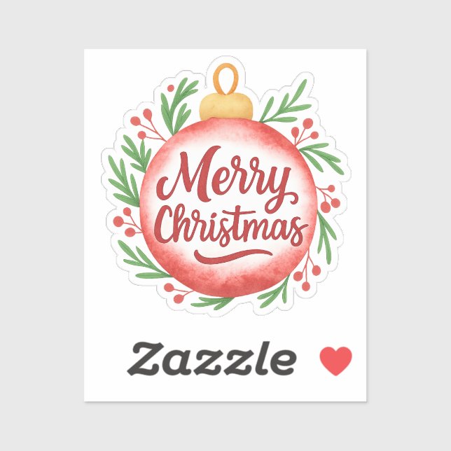 Mini Christmas Sticker Set – Festive Holiday Sayin (Feuille)