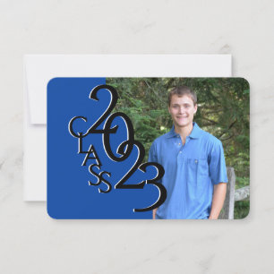 Mini Classe de 2023 Blue Photo Invitation