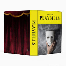 Mini-classeur pour programmes de théâtre