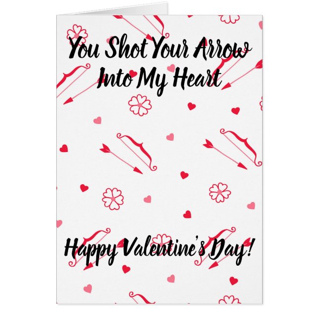 Mini Coeurs de la Bow et de la Flèche Saint-Valent (Devant)