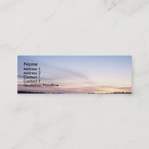 MINI CONCEPTIONS DE CARTE DE VISITE PERSONNALISABLES