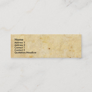 MINI CONCEPTIONS DE CARTE DE VISITE PERSONNALISABLES