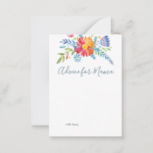 Mini conseil pour les nouveaux parents cartes de B