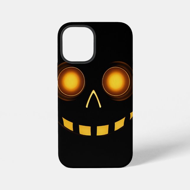 Mini Coque de téléphone à crâne lumineux pour Iphone 12 (Verso)