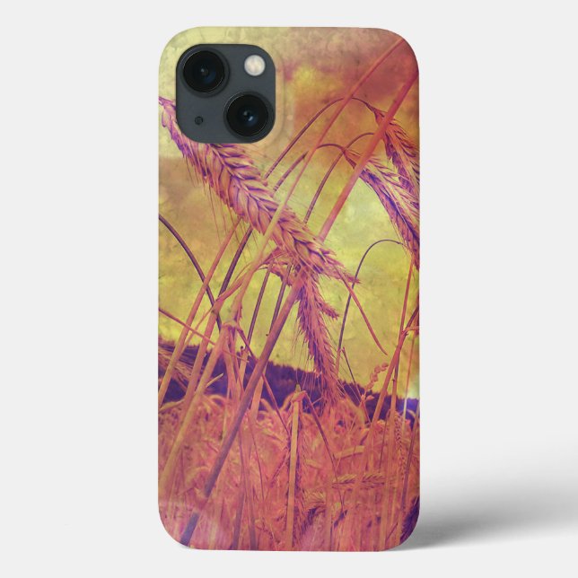 Mini coque pour iPad Blé Rose et Or (Verso)