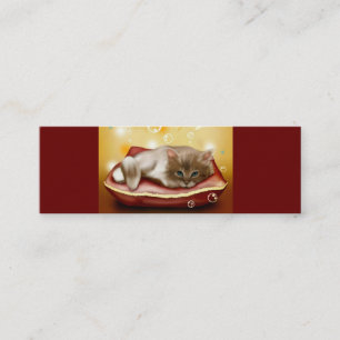 Mini Cute Dream Kitten Carte de visite