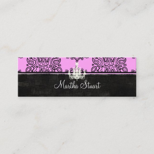 Mini Design ~ Carte de visite Slim (Devant)