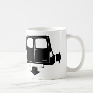 Mini domaine et Van Low et tasse large d'homme du