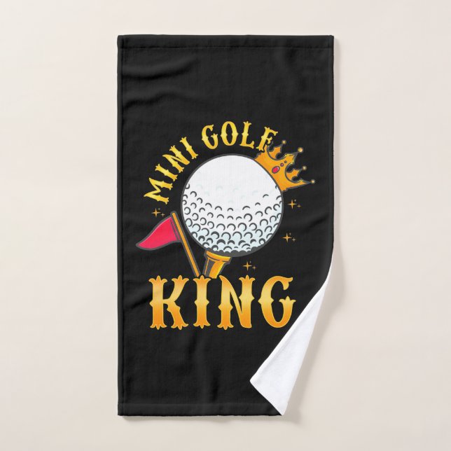 Mini Golf King (Serviette à main)